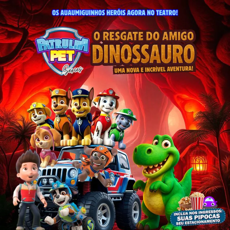 Patrulha Pet: O Resgate do amigo Dinossauro