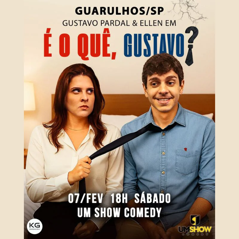 GUSTAVO PARDAL E ELLEN EM GUARULHOS