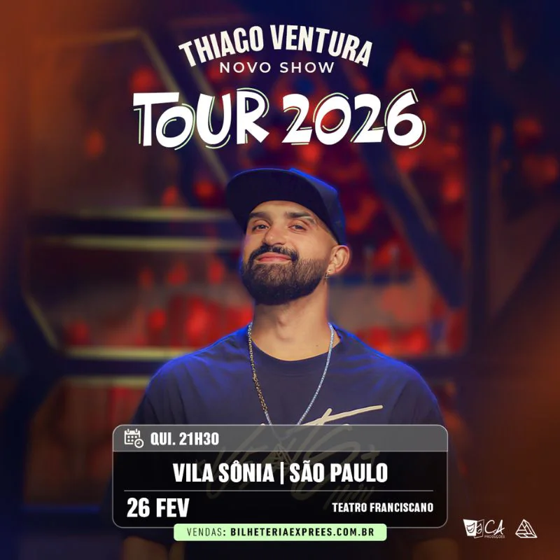 Thiago Ventura na Vila Sônia - Novo Show Lado a Lado