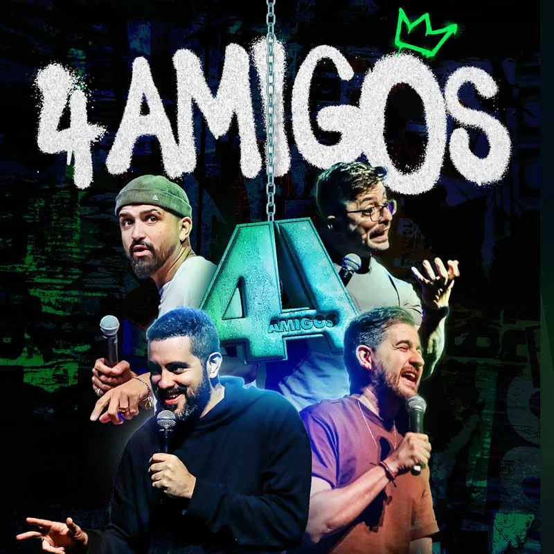 4 AMIGOS NA ZONA NORTE | A BANCA DE PIADAS