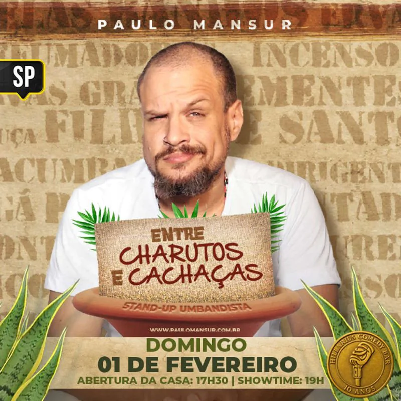 Paulo Mansur - Entre Charutos e Cachaças