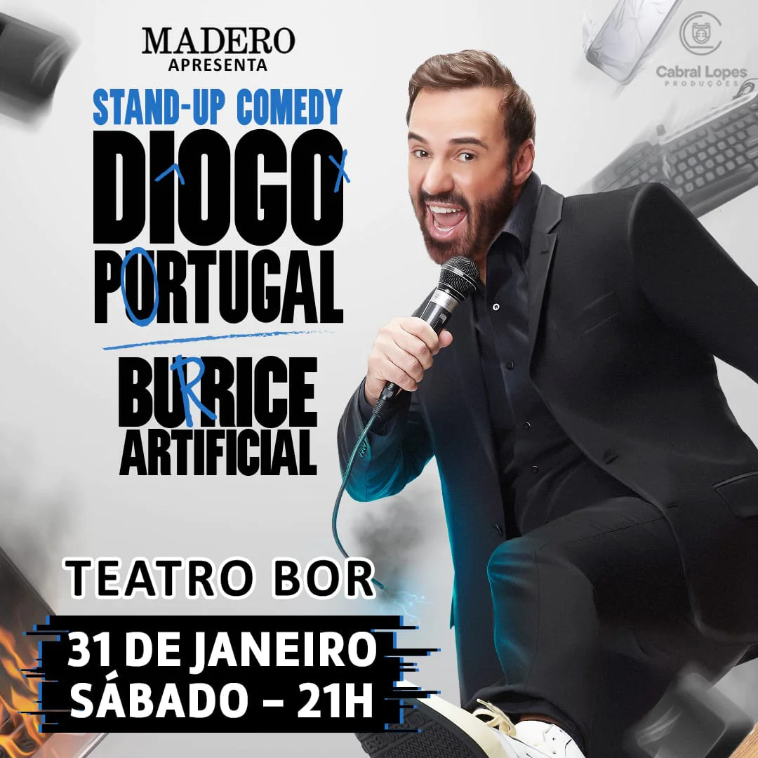 Diogo Portugal - Burrice Artificial - Stand Up Comedy