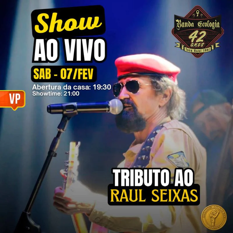 Tributo ao Raul Seixas - Show ao vivo