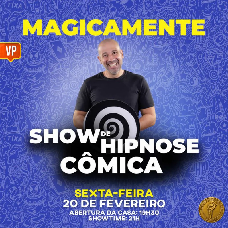 Magicamente (Edu) - Show de Hipnose Cómica
