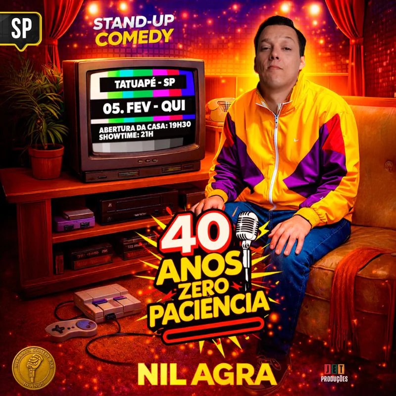 Nil Agra - 40 Anos Zero Paciência