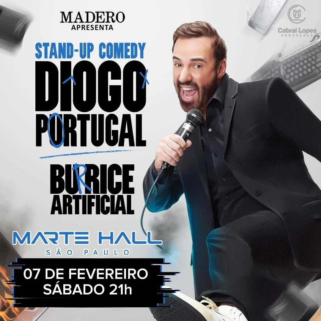 Diogo Portugal - Burrice Artificial - Stand Up Comedy