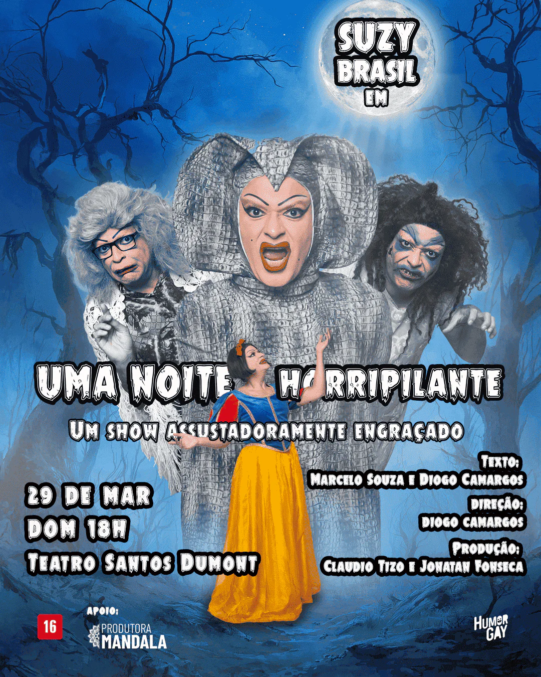 Suzy Brasil em UMA NOITE HORRIPILANTE - Um Show Assustadoramente Engraçado