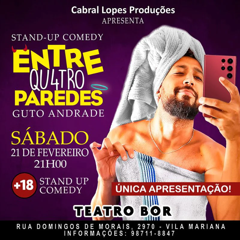 Guto Andrade - Entre Quatro Paredes - Stand Up Comedy
