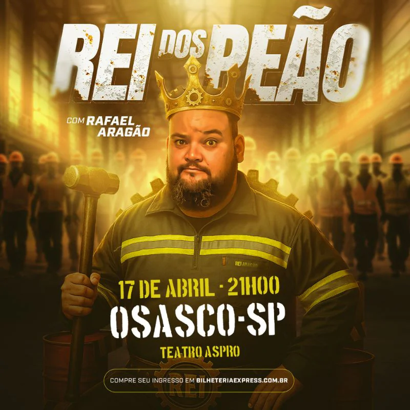 Rei dos Peão com Renato Aragão