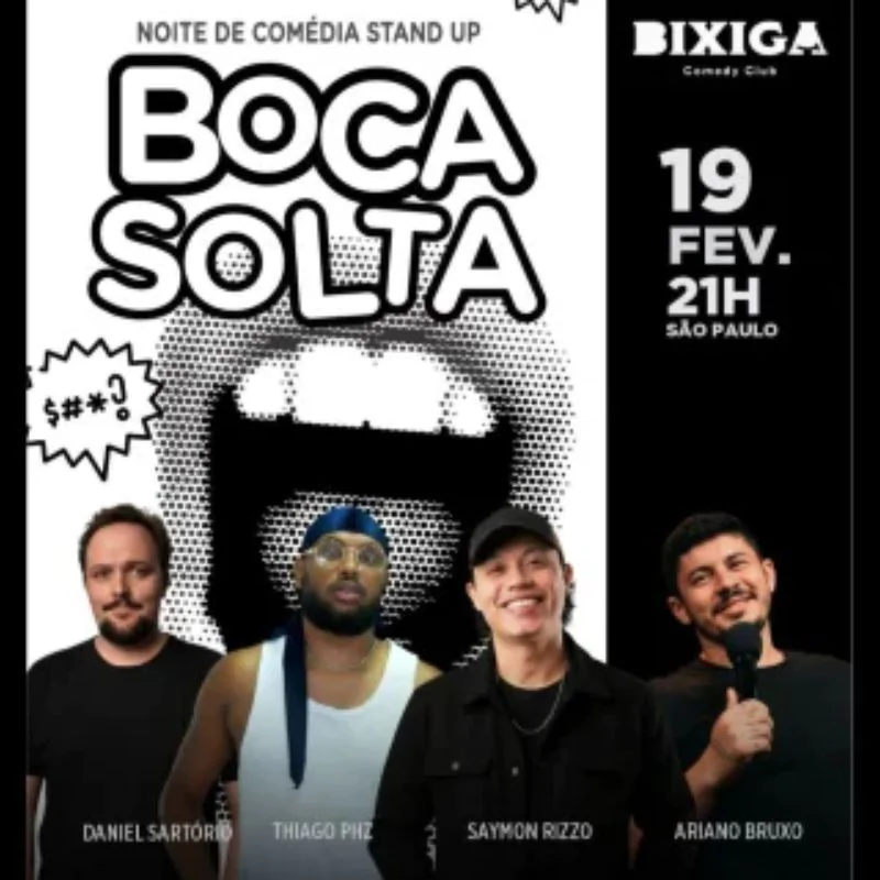 Boca Solta - Comédia Stand up