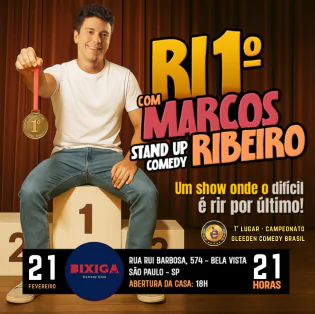 Ri Primeiro com Marcos Ribeiro - Stand up comedy