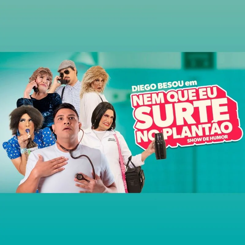 Diego Besou em Nem que Eu Surte no Plantão