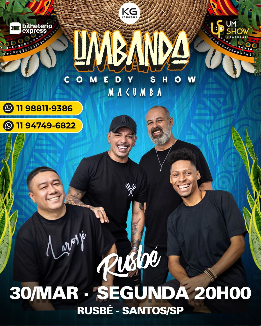 UMBANDA COMEDY EM SANTOS