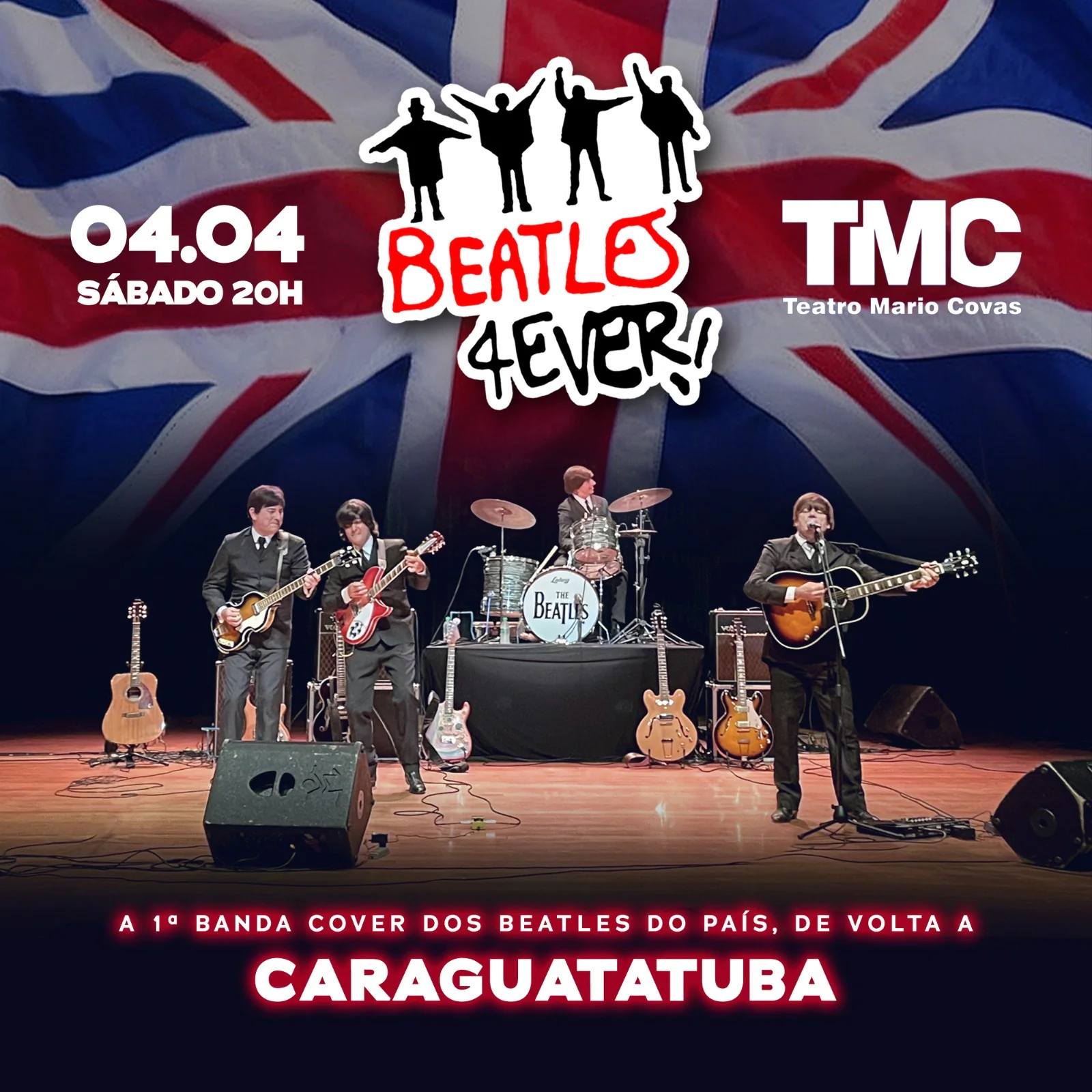 Beatles 4Ever em Caraguatatuba