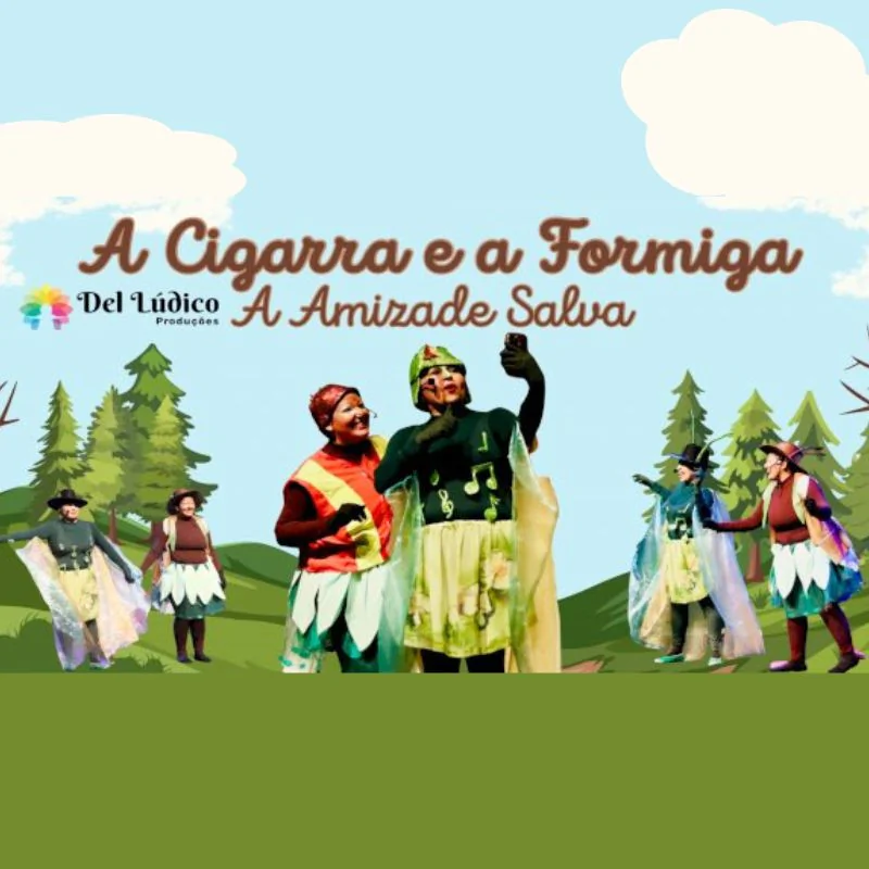 A Cigarra e a Formiga A Amizade Salva