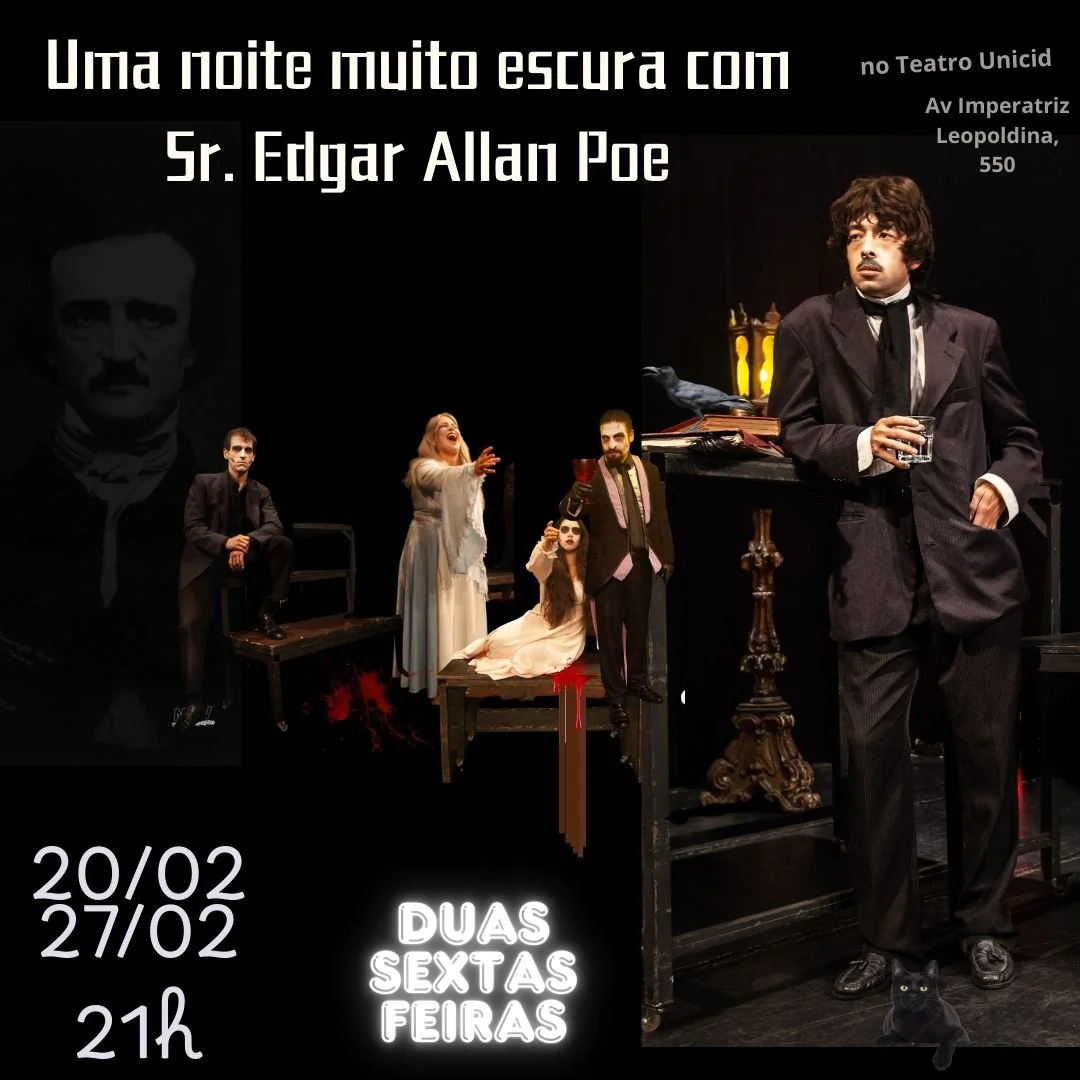 Uma Noite Muito Escura Com o Sr Edgar Allan Poe