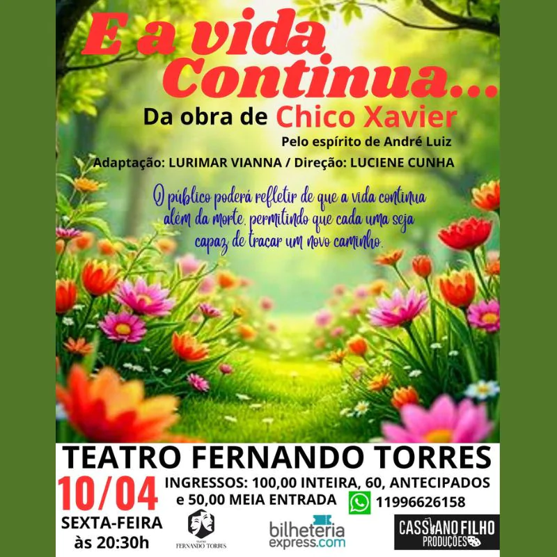 E a Vida Continua... de Chico Xavier