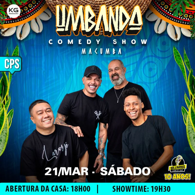 Bere, Renato, André e Whily - Umbanda Comedy