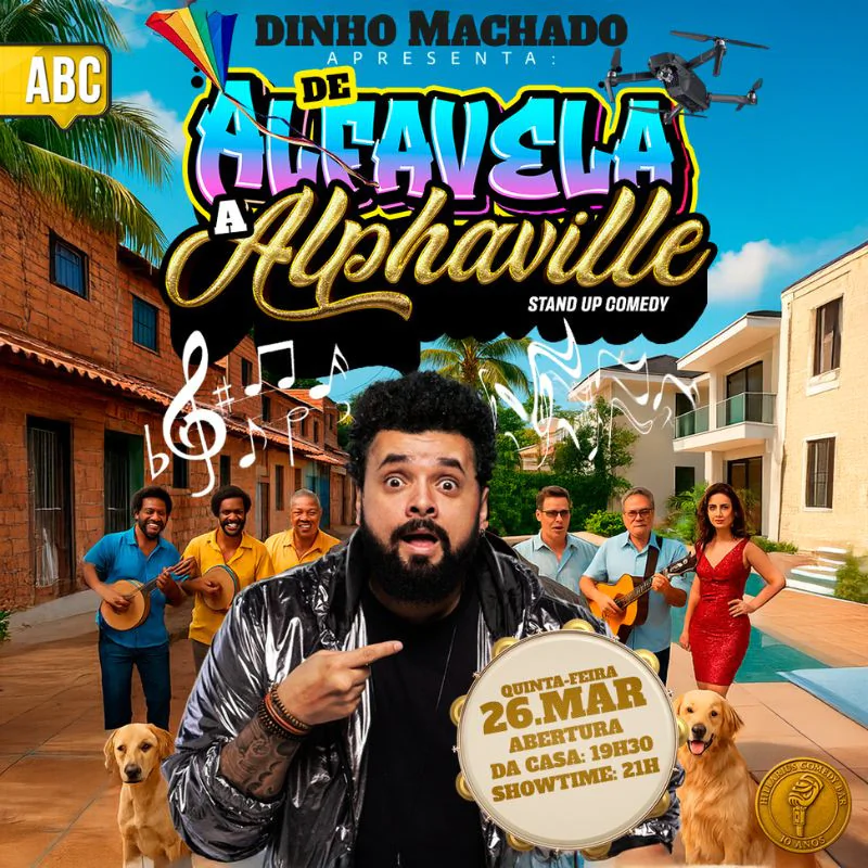 Dinho Machado - ALPHAVILE X ALFAVELA