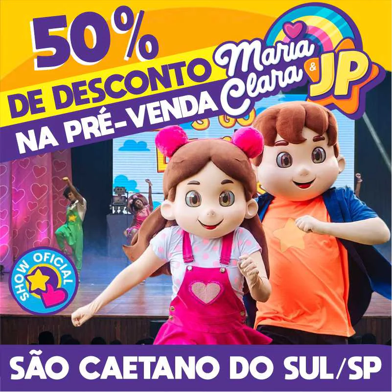 Maria Clara e JP - Brincar e Imaginar em São Caetano do Sul