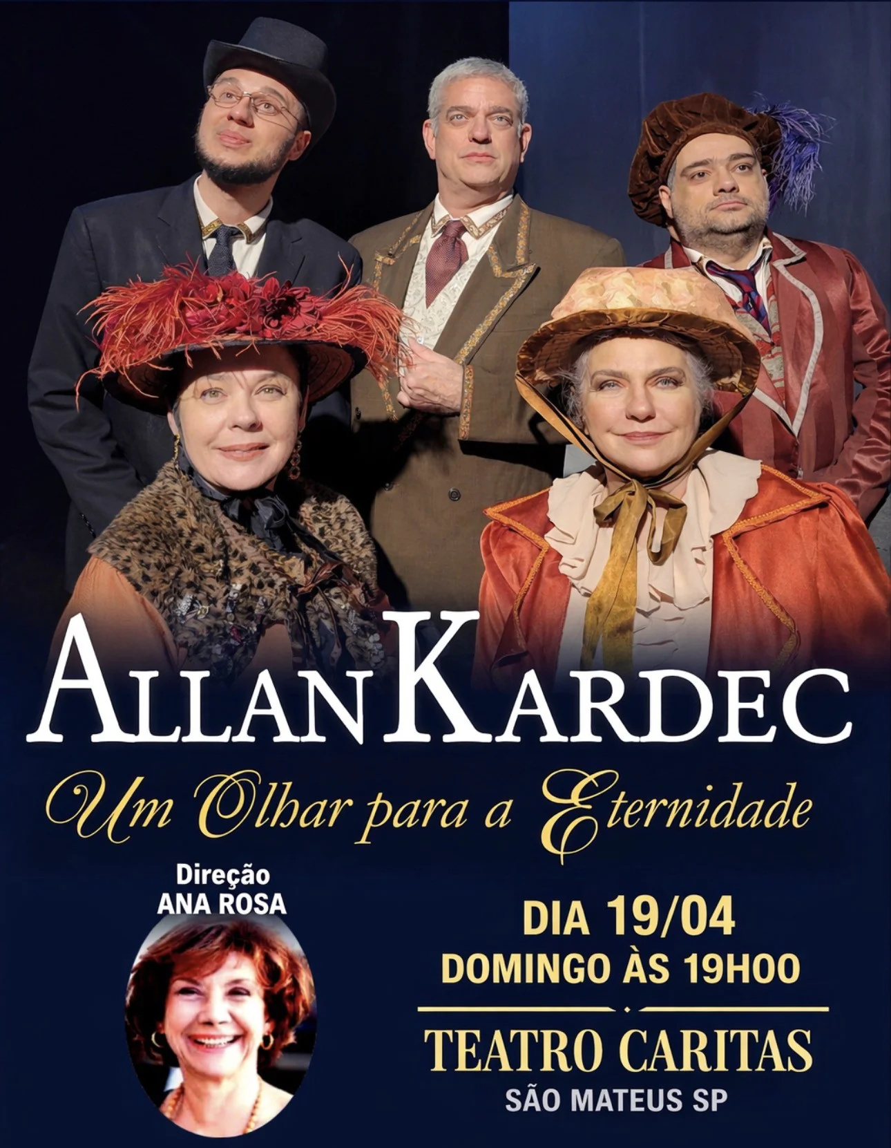 Allan Kardec - Um Olhar para a Eternidade no Teatro Caritas