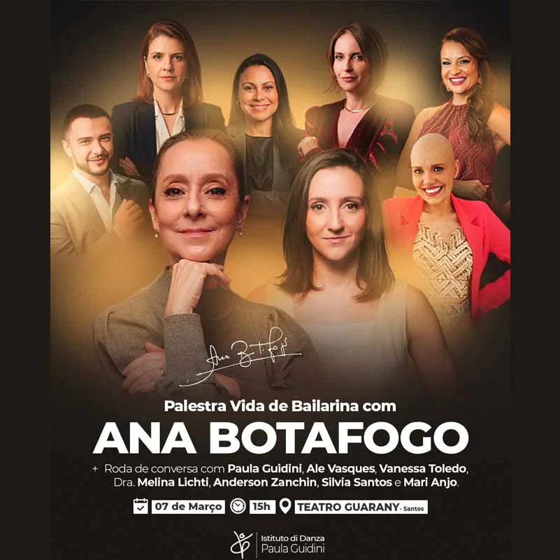 Ana Botafogo em Santos - Vida de Mulher, Vida de Bailarina