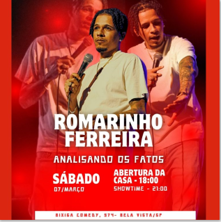 Romarinho Ferreira em Analisando os Fatos - Stand Up Comedy