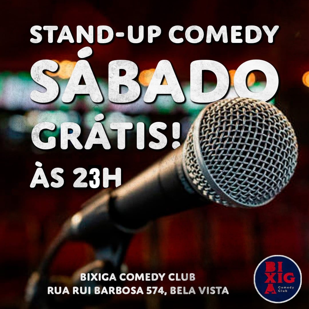 GRÁTIS - 23H SABÁDO DA COMÉDIA STAND-UP
