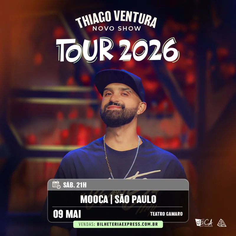 Thiago Ventura - Novo Show - Lado a Lado
