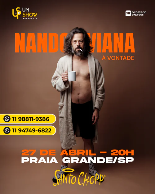 NANDO VIANA NA PRAIA GRANDE 