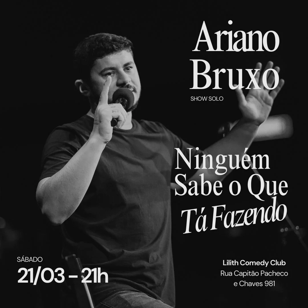 NINGUÉM SABE O QUE TÁ FAZENDO - STAND UP COMEDY