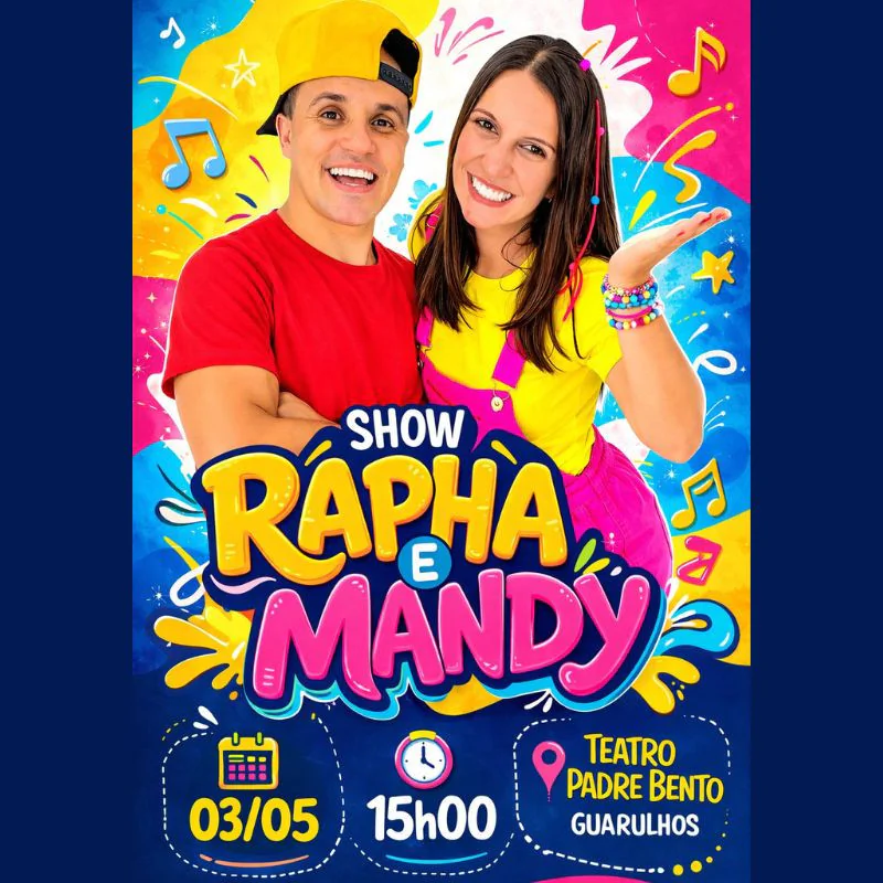 Rapha e Mandy em Guarulhos - O Show