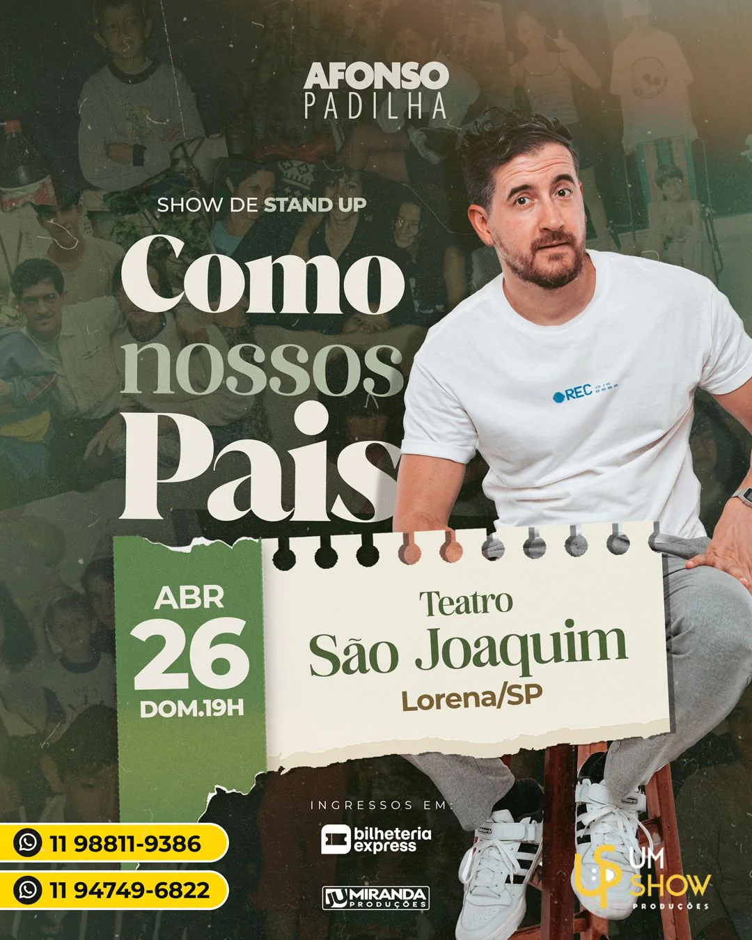AFONSO PADILHA EM LORENA