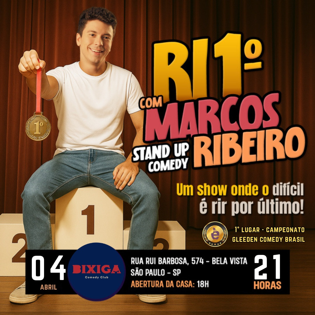 Ri primeiro com Marcos Ribeiro - Stand Up Comedy