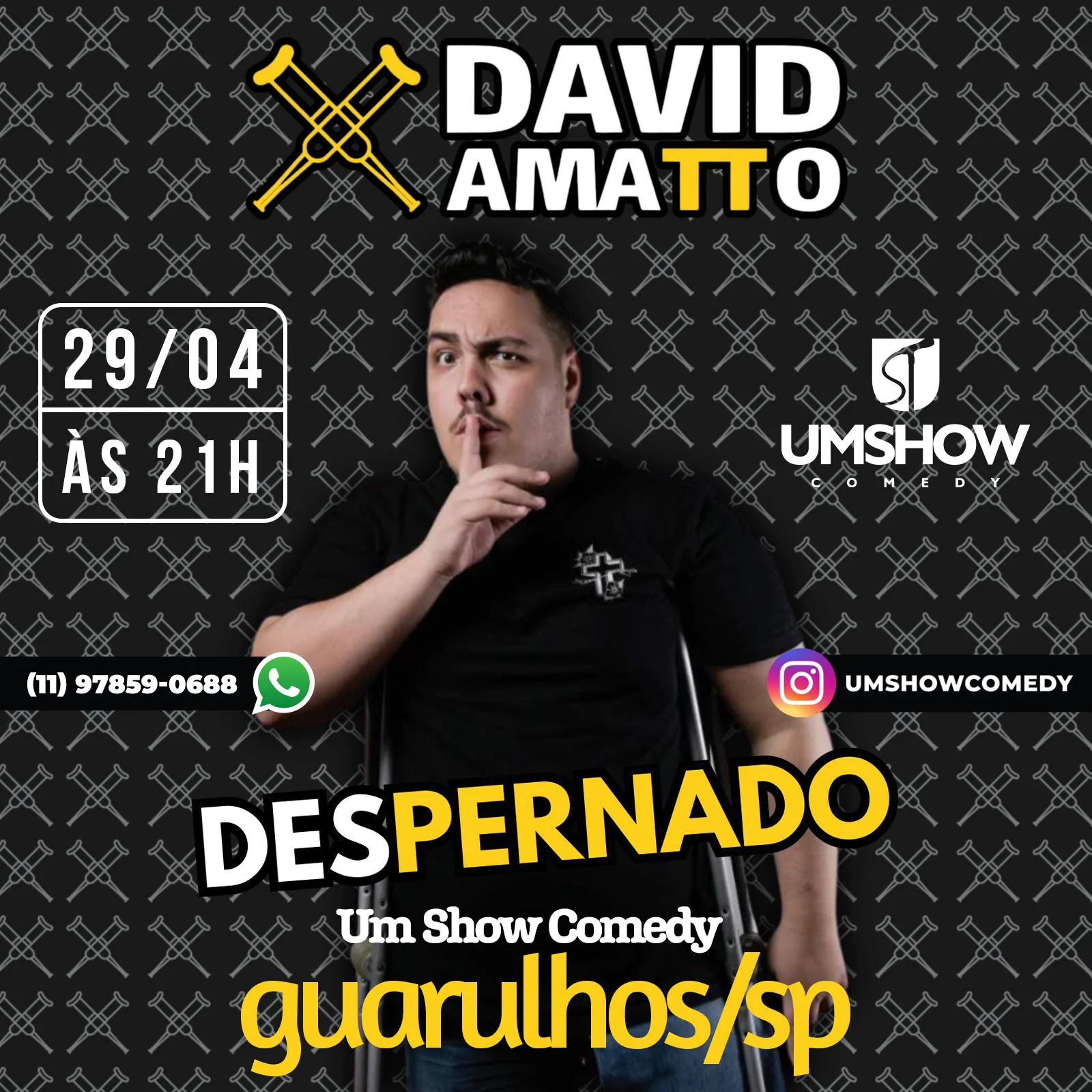DAVID AMATTO EM GUARULHOS