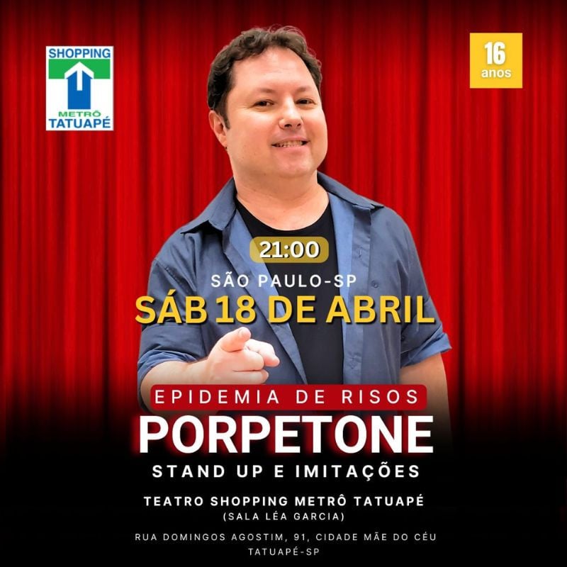 Porpetone - Epidemia de Risos - STAND UP E IMITAÇÕES