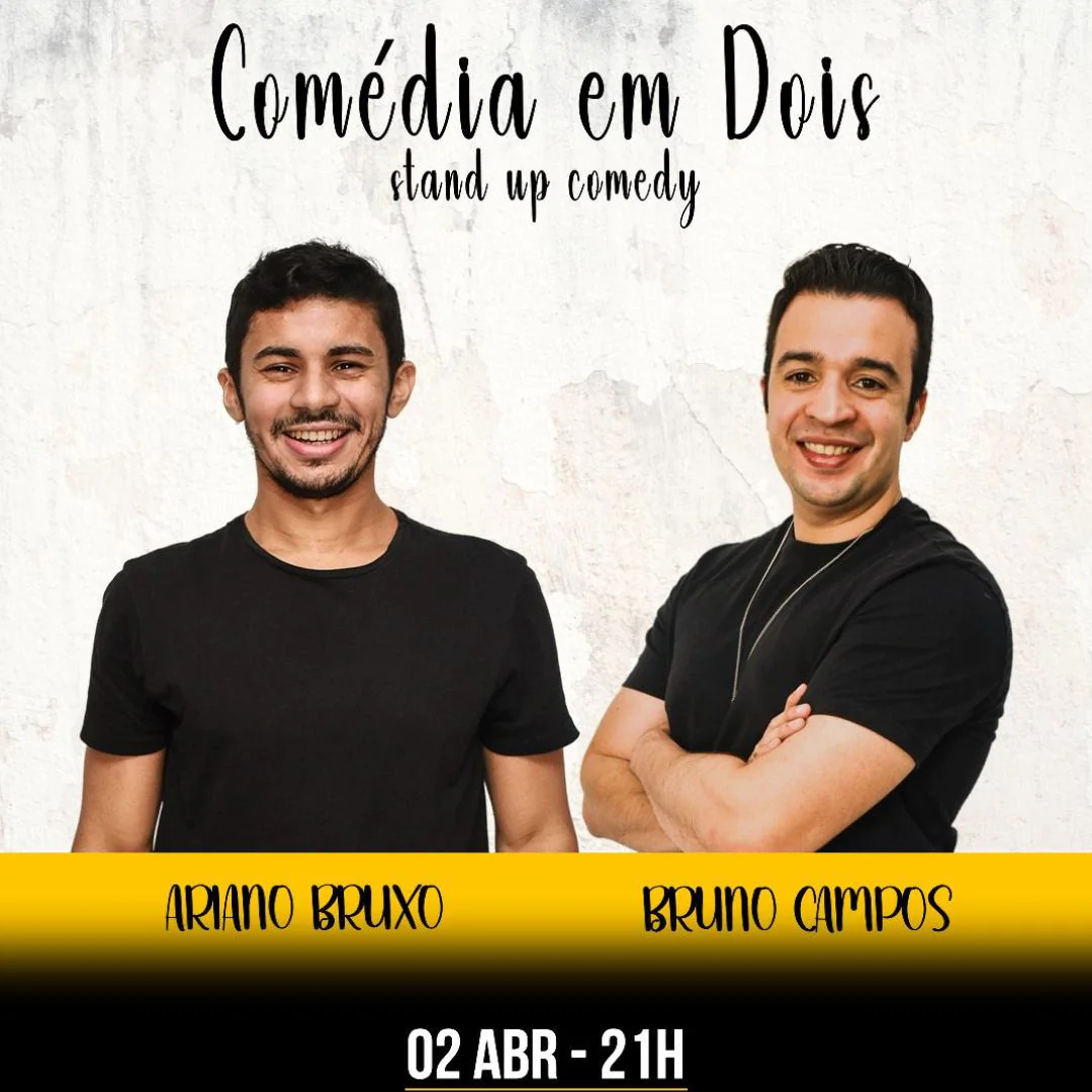 COMÉDIA EM DOIS - STAND UP COMEDY