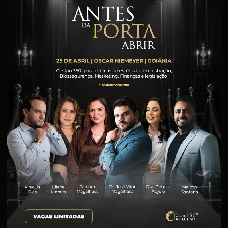 Gestão 360 - Clínicas de Estética: Adm, Biossegurança, Marketing, Finanças e Legislação