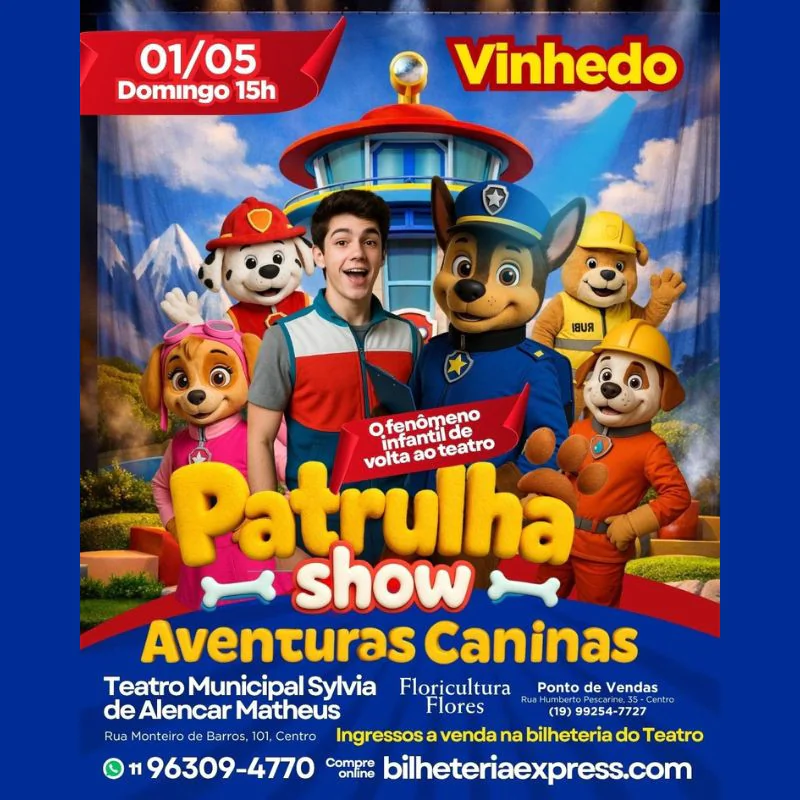 Patrulha Show Aventuras Caninas