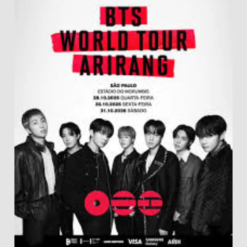 TRANSPORTE  SHOW BTS WORLD TOUR 