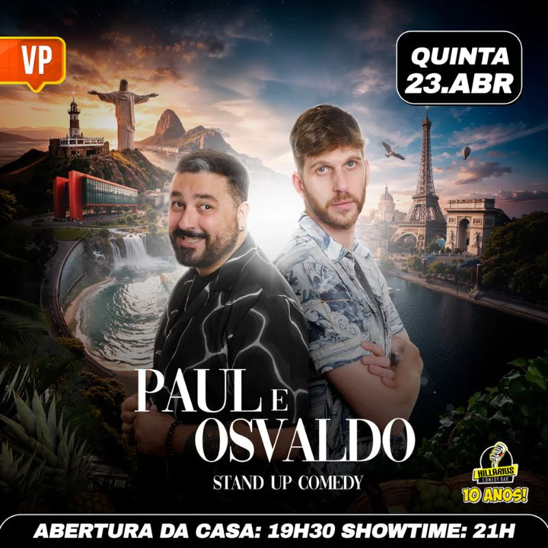 Paul Cabanes e Osvaldo Barros - Stand Up Comedy