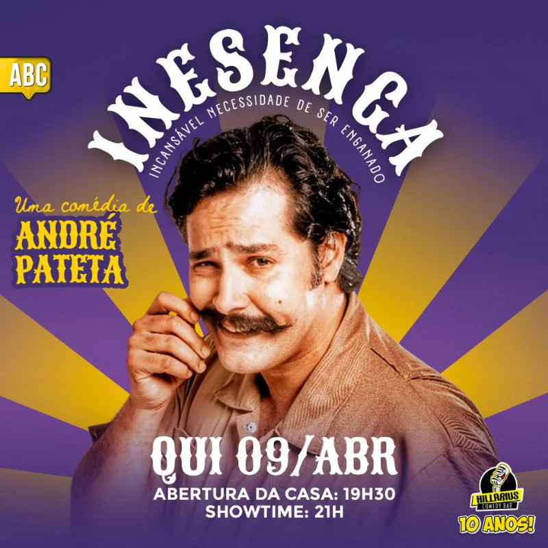 André Pateta - Incansável Necessidade de Ser Enganado