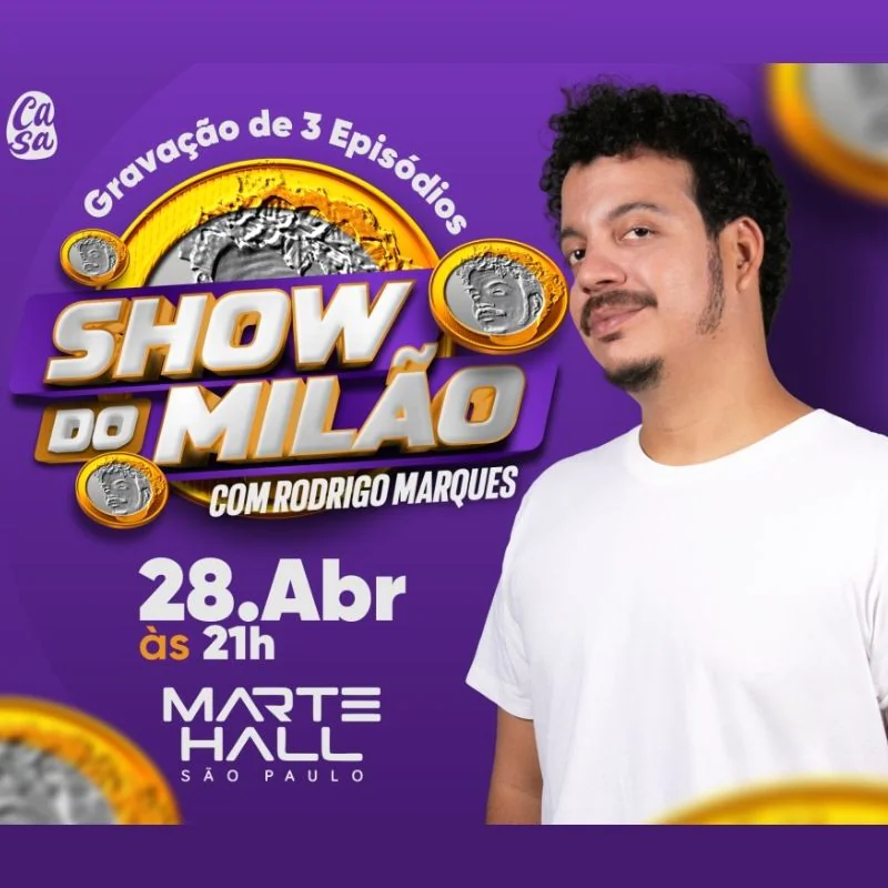 Show do Milão com Rodrigo Marques