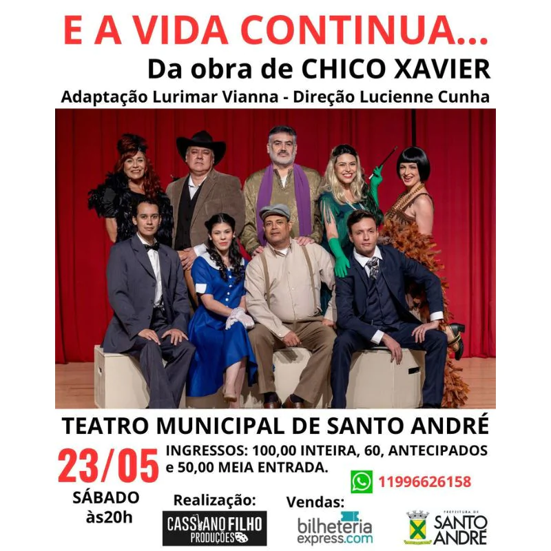 E a Vida Continua da Obra de Chico Xavier