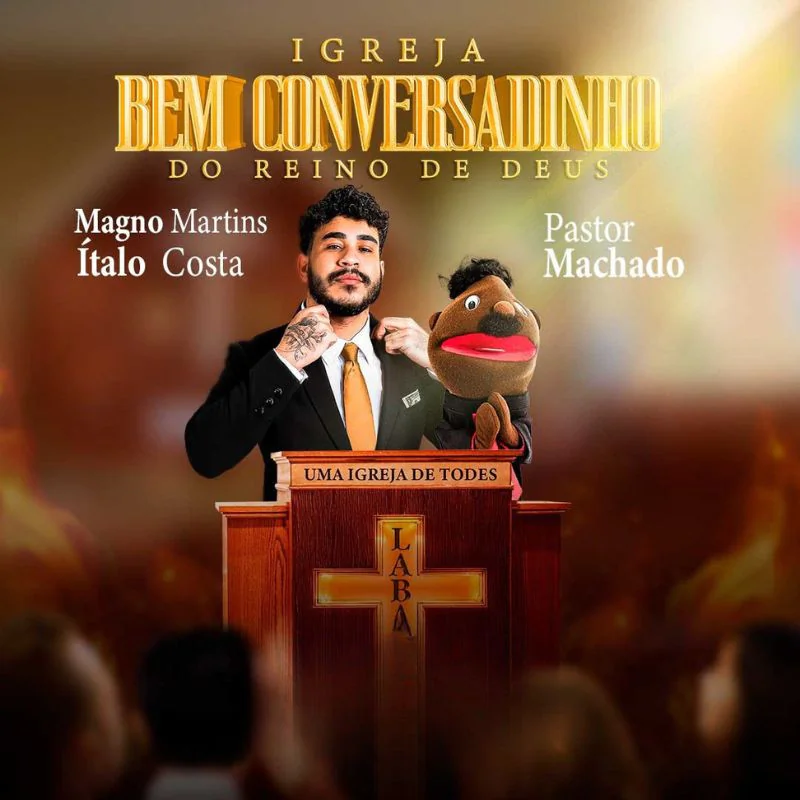 Magno Martins e Pastor Machado  em Barueri