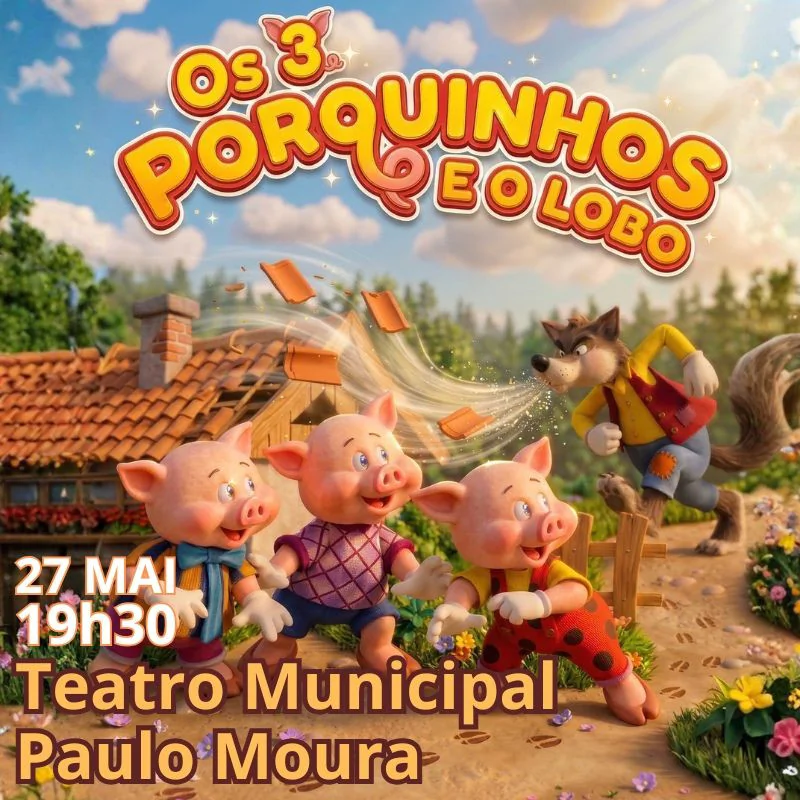 Os Três Porquinhos e o Lobo