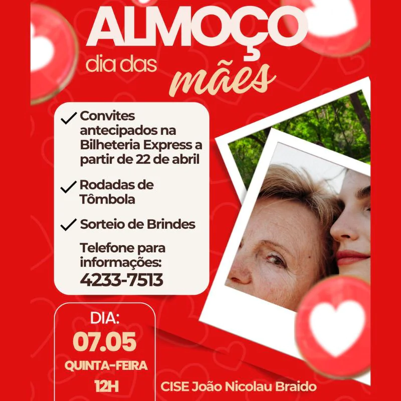 Almoço Dia das Mães