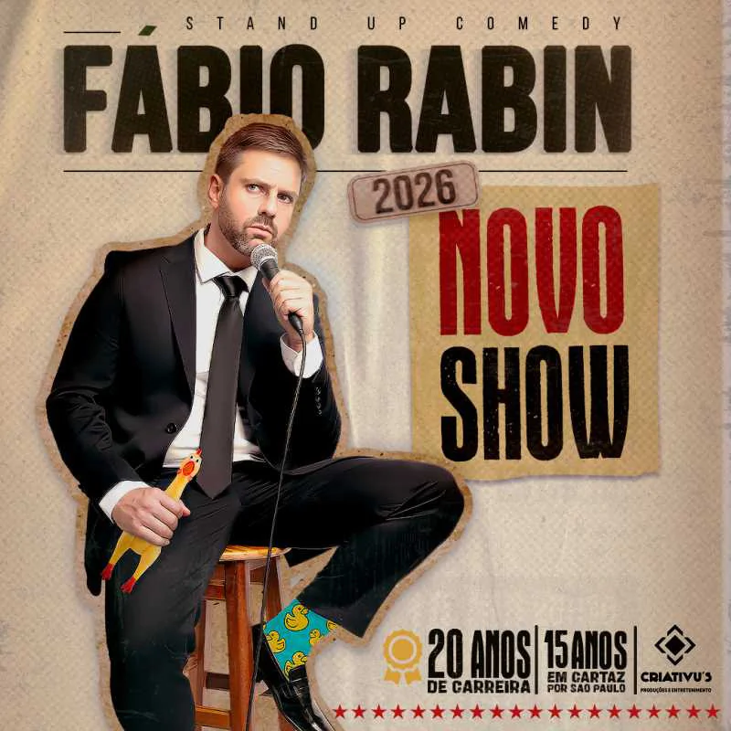 Fábio Rabin em São Bernardo - Novo Show