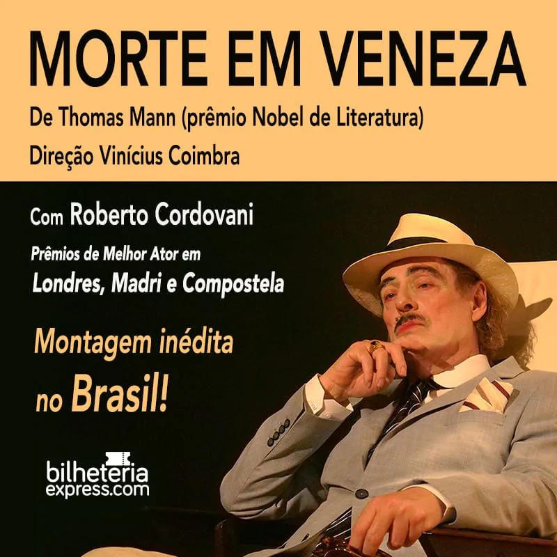 MORTE EM VENEZA com Roberto Cordovani