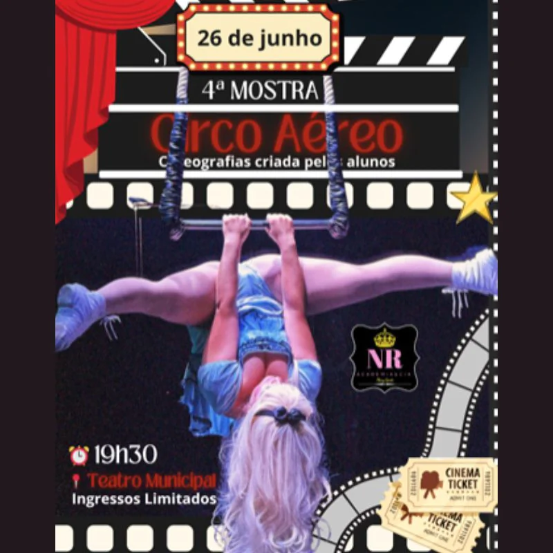 4ª mostra - Circo Aéreo - Academia New Ritmo & Cia